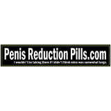 Bumper Sticker for Penis Reduction Pills
